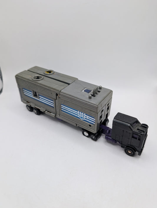 VINTAGE 1986 TRANSFORMERS G1 MOTORMASTER MENASOR STUNTICONS SEMI TRUCK ONLY FRENLY BRICKS - Open 7 Days