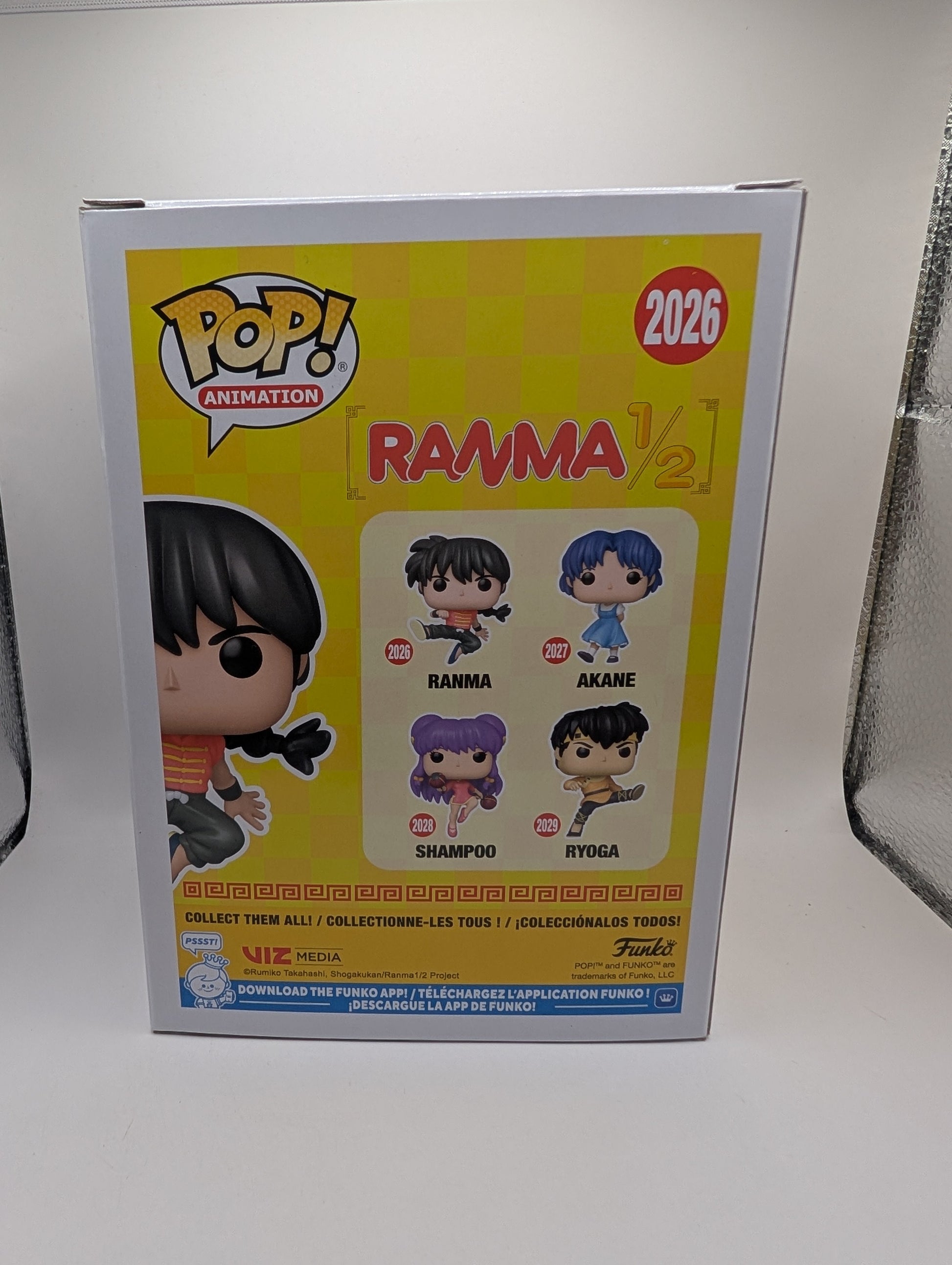 Ranma 1/2 - Ranma Pop! Vinyl Figure #2026 FRENLY BRICKS - Open 7 Days