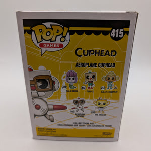 Games Funko Pop - Aeroplane Cuphead - Cuphead - No. 415 FRENLY BRICKS - Open 7 Days