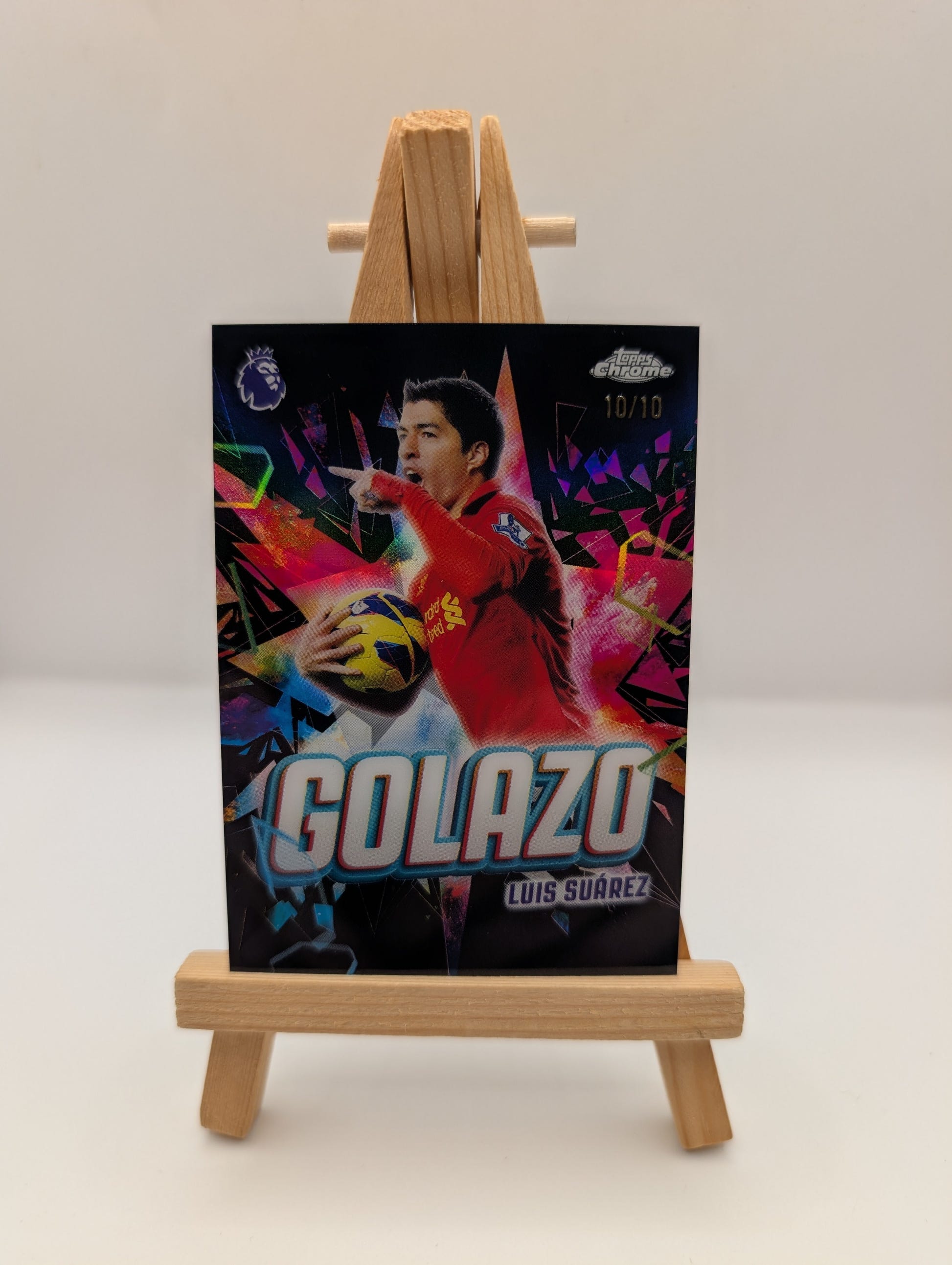 Luis Suarez 2026 Topps Chrome Premier League Golazo /10 Liverpool FRENLY BRICKS - Open 7 Days image 1