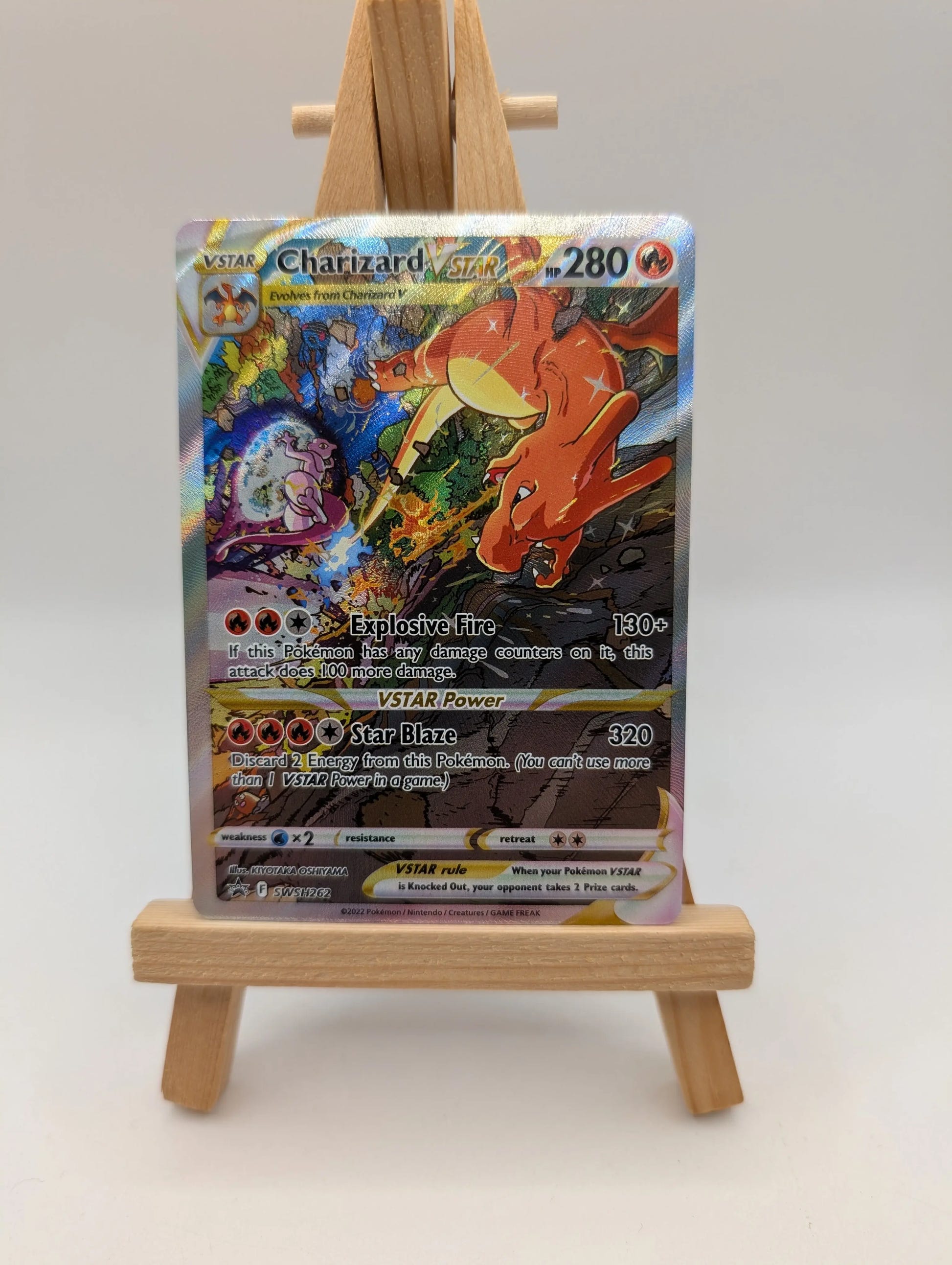Pokémon TCG Charizard Vstar Sword & Shield Swsh262 Holo Promo FRENLY BRICKS - Open 7 Days image 3