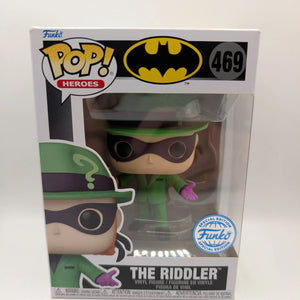 Batman - The Riddler Green Suit Pop! Vinyl Figure (RS) #469 Funko FRENLY BRICKS - Open 7 Days
