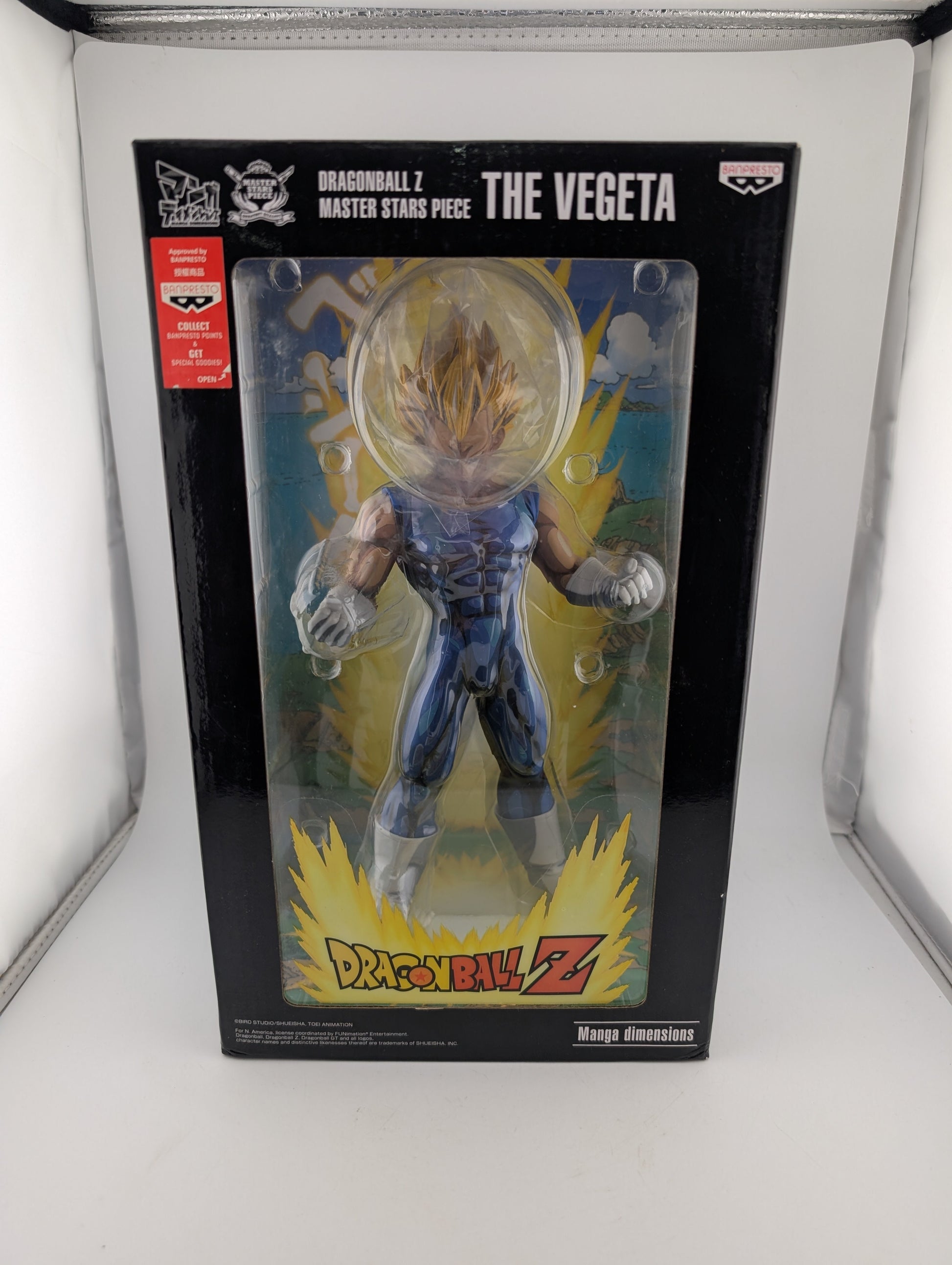 Banpresto Dragon Ball Z Super Saiyan Vegeta Grandista Manga Dimensions FRENLY BRICKS - Open 7 Days