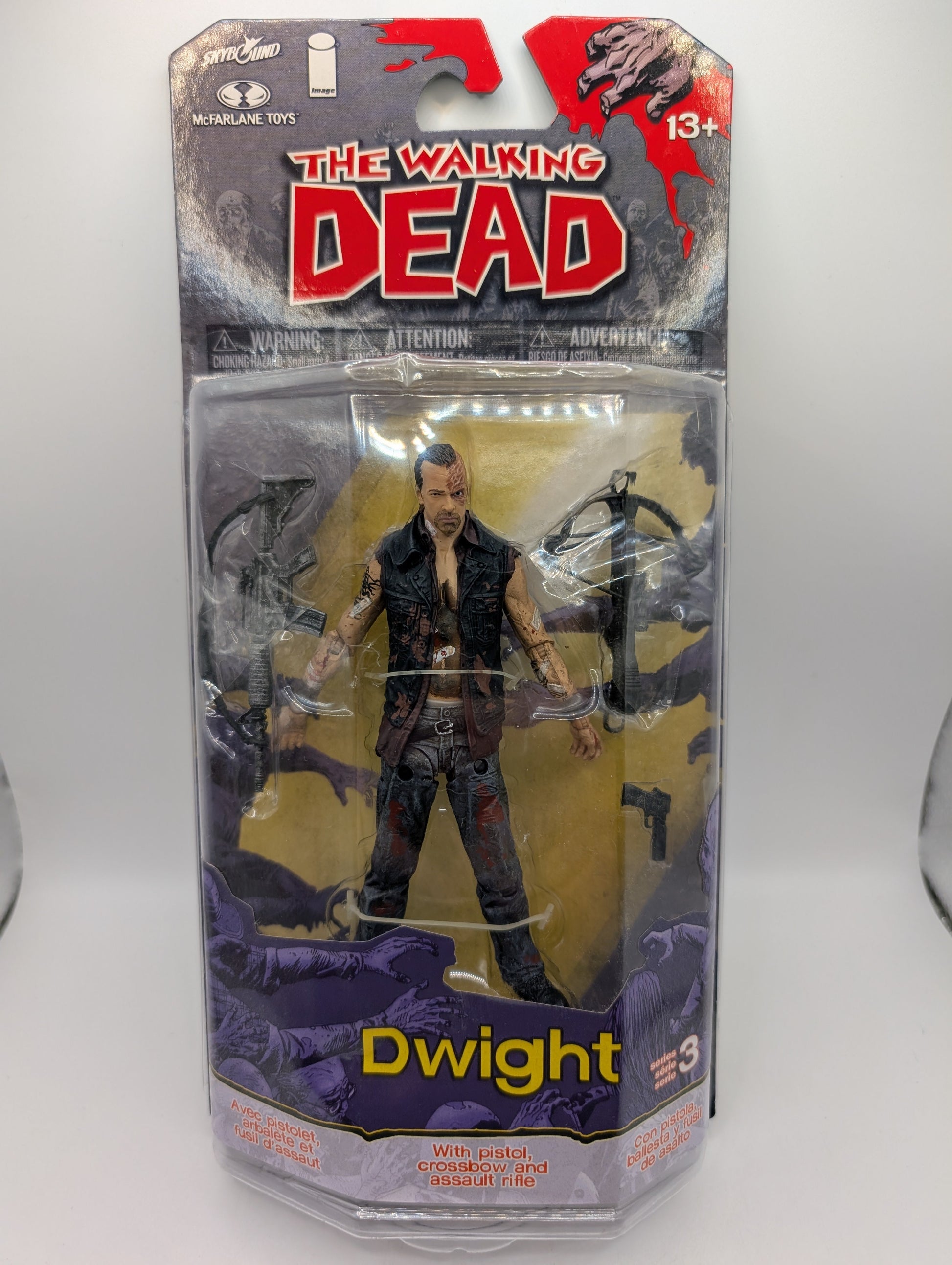 NIB MCFARLANE SKYBOUND THE WALKING DEAD DWIGHT, COMIC SERIES EXCLUSIVE FIGURE FRENLY BRICKS - Open 7 Days