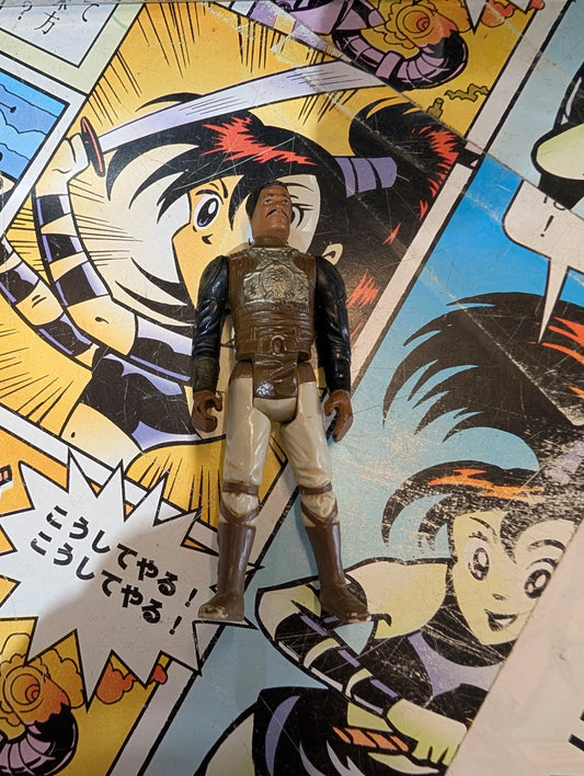 Vintage 1983 Star Wars Lando Calrissian Skiff Guard Action Figure ROTJ Kenner FRENLY BRICKS - Open 7 Days