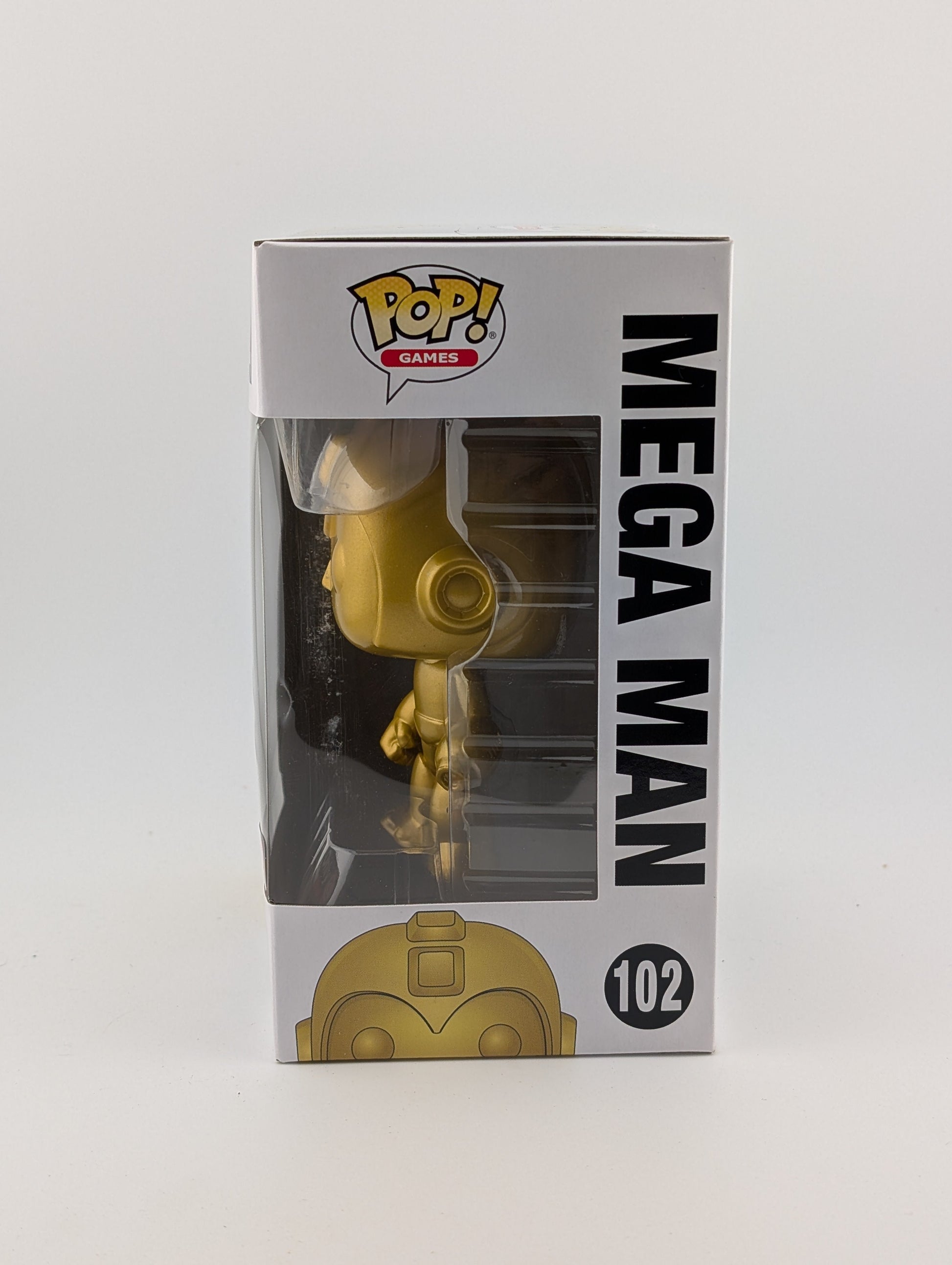 Funko POP! Games Megaman #102 Gold GameStop Exclusive New FRENLY BRICKS - Open 7 Days