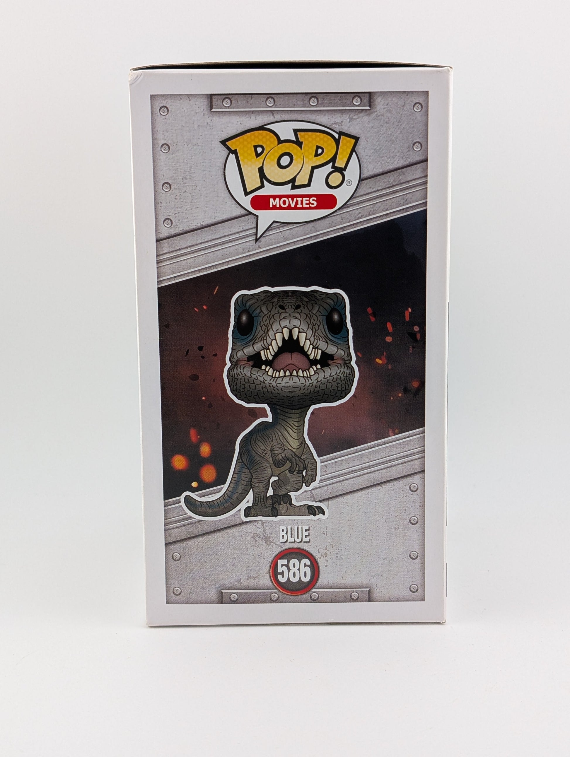 Funko POP! Movies Jurassic World #586 Blue Vinyl Collectable Rare FRENLY BRICKS - Open 7 Days