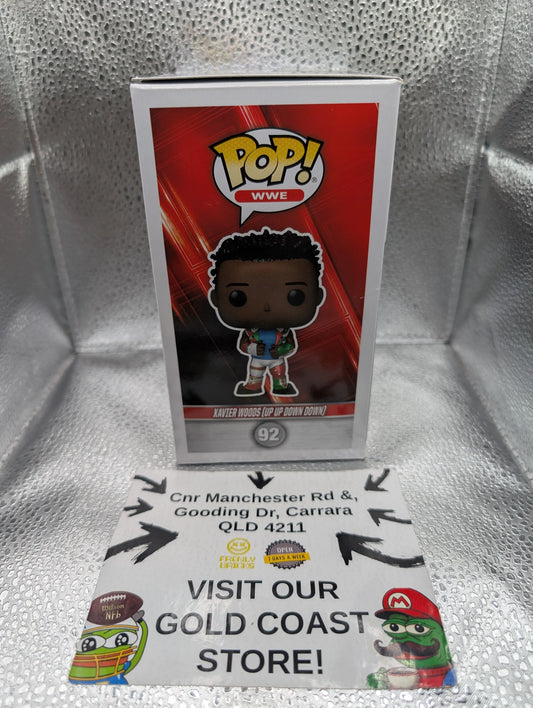 WWE Funko Pop! Vinyl Figure Xavier Woods 92 Special Edition FRENLY BRICKS - Open 7 Days