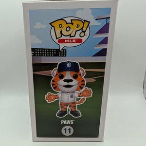 PAWS #11 Funko Pop! Sports (Vaulted) Detroit Tigers MLB Baseball RARE FRENLY BRICKS - Open 7 Days