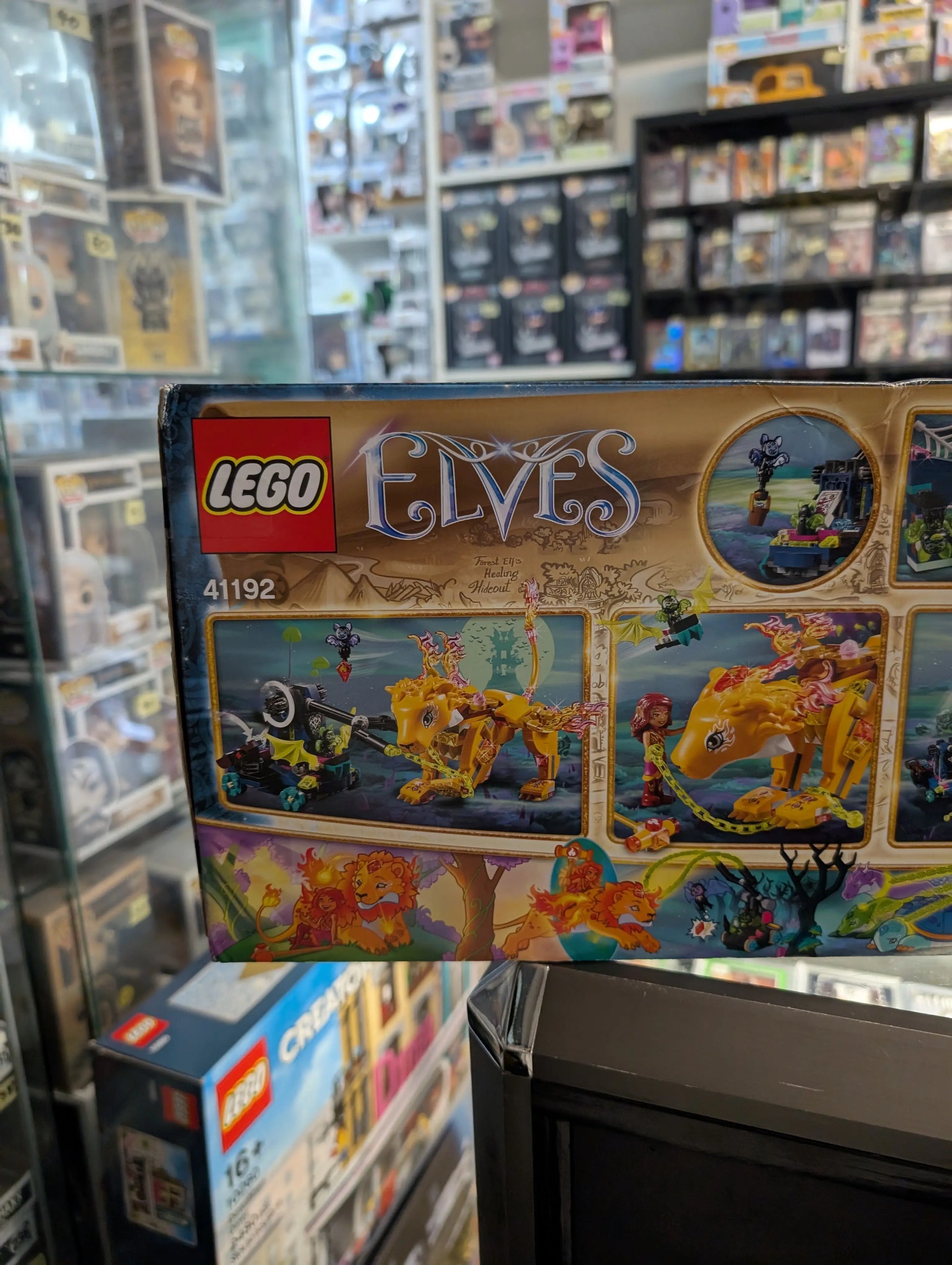 LEGO® Elves 41192 Azari & the Fire Lion Capture FRENLY BRICKS - Open 7 Days