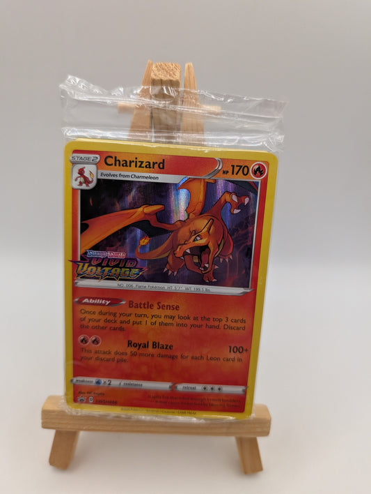 Charizard SWSH066 Black Star Promo Stamped Pokémon Voltage Sealed Prerelease FRENLY BRICKS - Open 7 Days