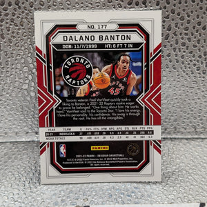 2021-22 Panini Obsidian Electric Etch Yellow #177 Dalano Banton /10 FRENLY BRICKS - Open 7 Days