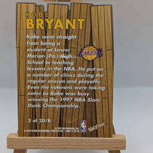 Kobe Bryant 1997 SkyBox Z-Force Embossed Boss Los Angeles Lakers HOF GOAT FRENLY BRICKS - Open 7 Days
