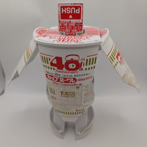 Nissin Cup Noodle ROBO TIMER Waltz Flowers Dance Robot Figure FRENLY BRICKS - Open 7 Days