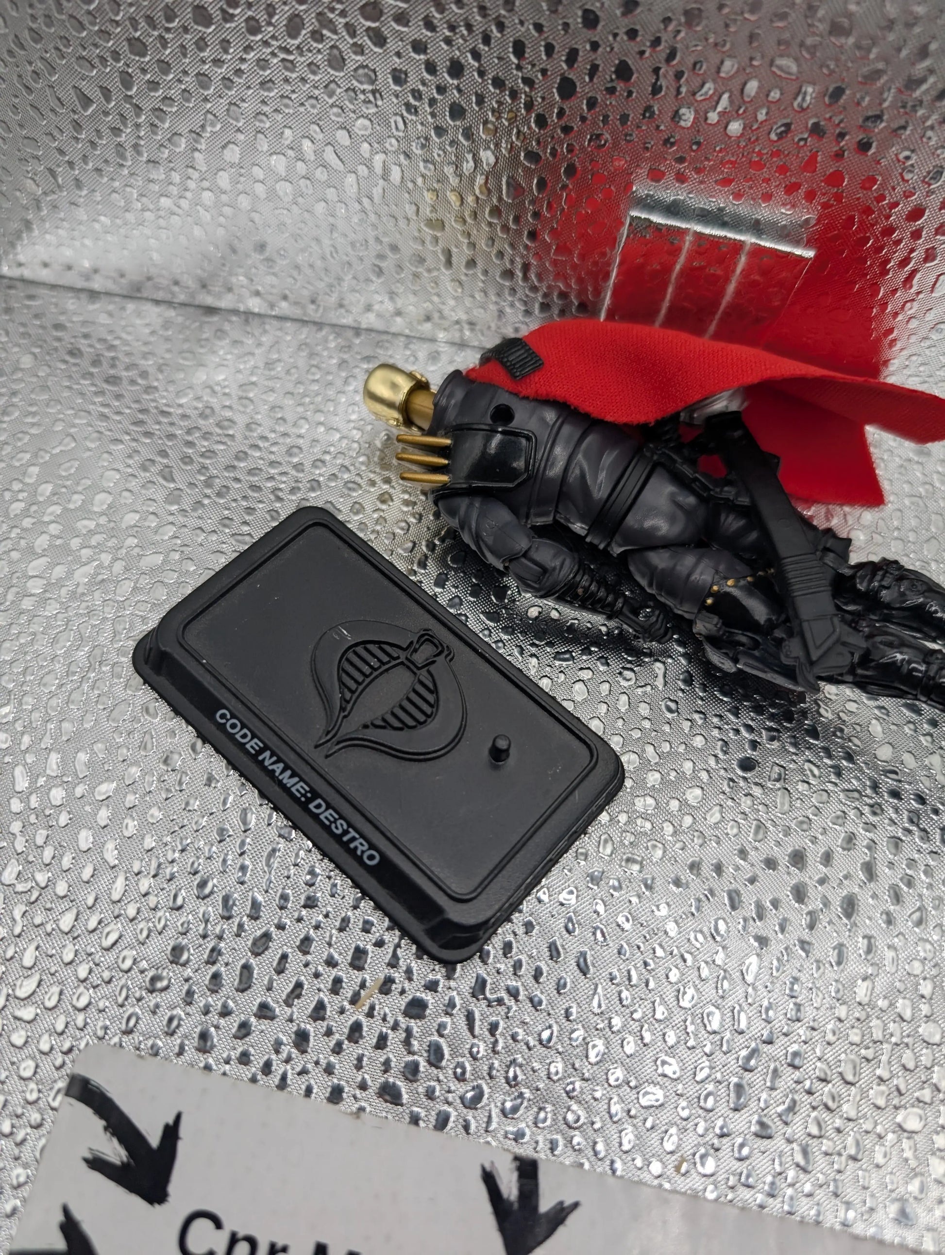 G.I. Joe Iron Grenadiers The Enemy DESTRO Leader 25th Anniversary Action Figure FRENLY BRICKS - Open 7 Days