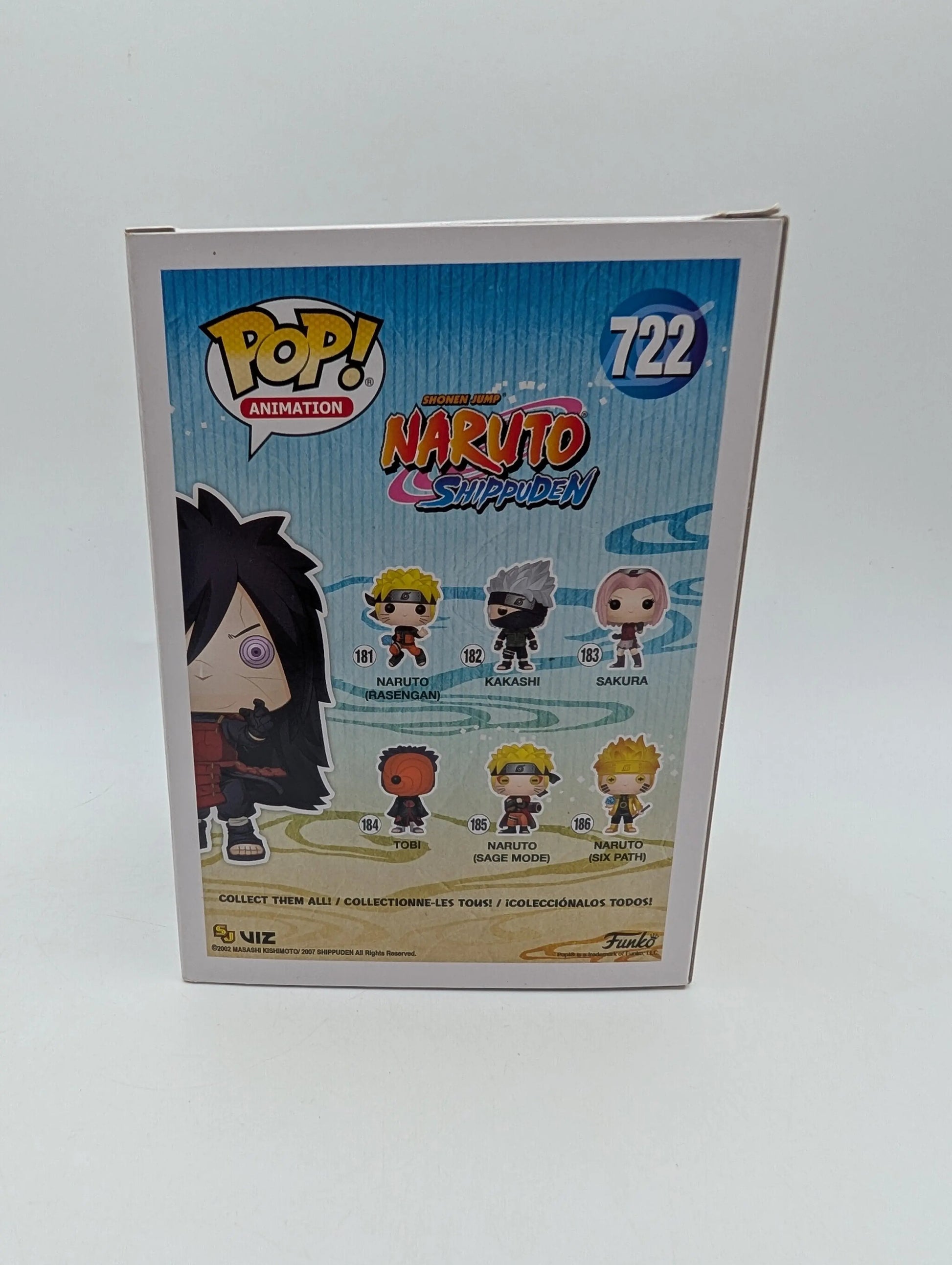 Madara (Reanimation) 722 Naruto Shippuden Funko Pop Figure FRENLY BRICKS - Open 7 Days