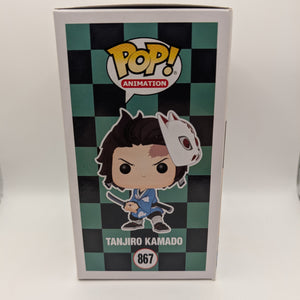 Funko Pop Vinyl - Tanjiro Kamado (Mask) #867 - Animation - Demon Slayer FRENLY BRICKS - Open 7 Days