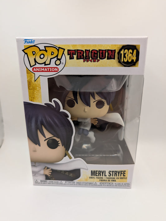 FUNKO POP ! MERYL STRYFE 1364 TRIGUN POP ANIMATION FRENLY BRICKS - Open 7 Days