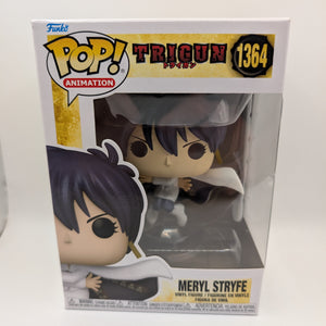 FUNKO POP ! MERYL STRYFE 1364 TRIGUN POP ANIMATION FRENLY BRICKS - Open 7 Days