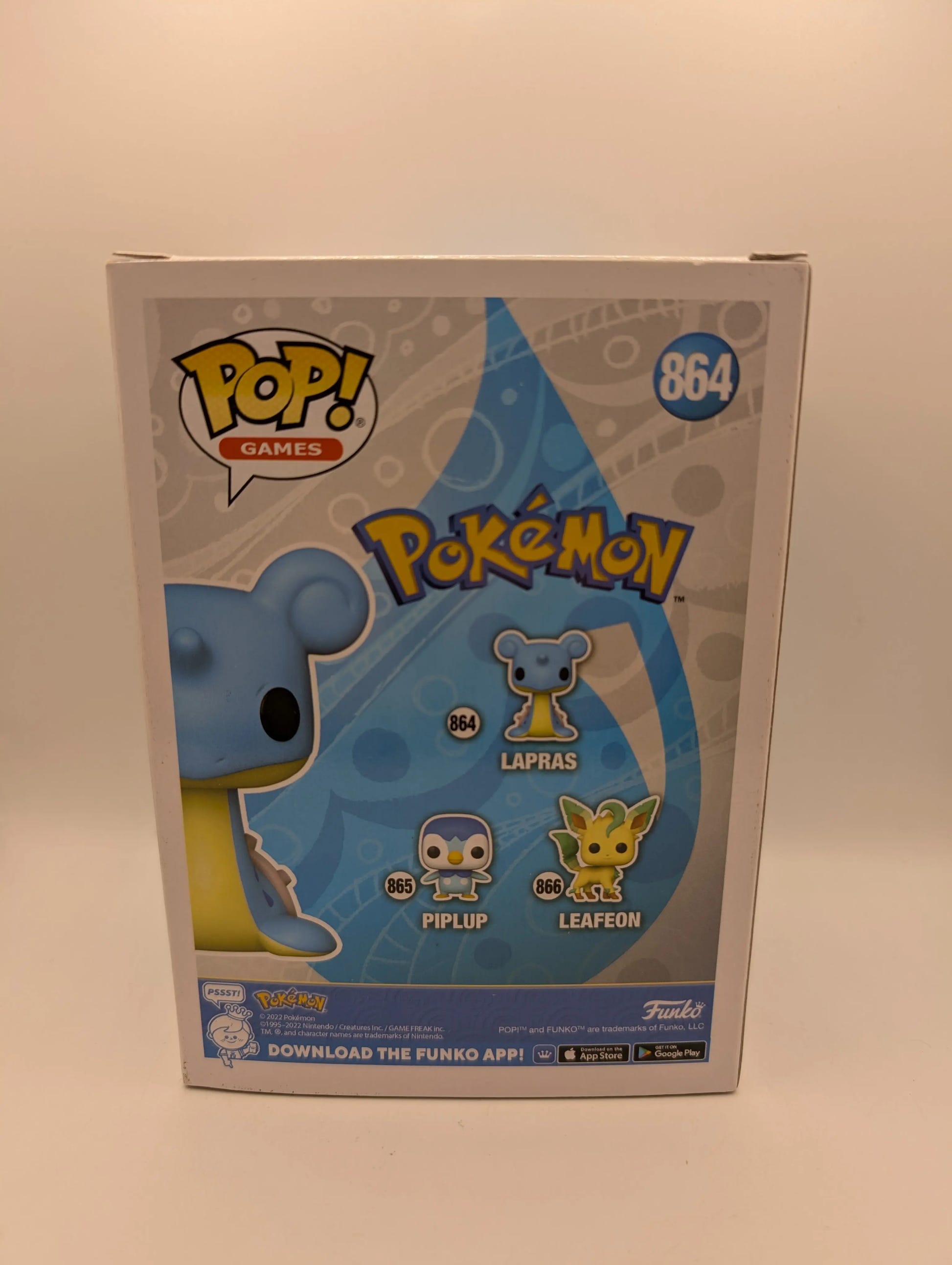 Funko POP! Games #864 Pokémon - Lapras, photo 3 image 3