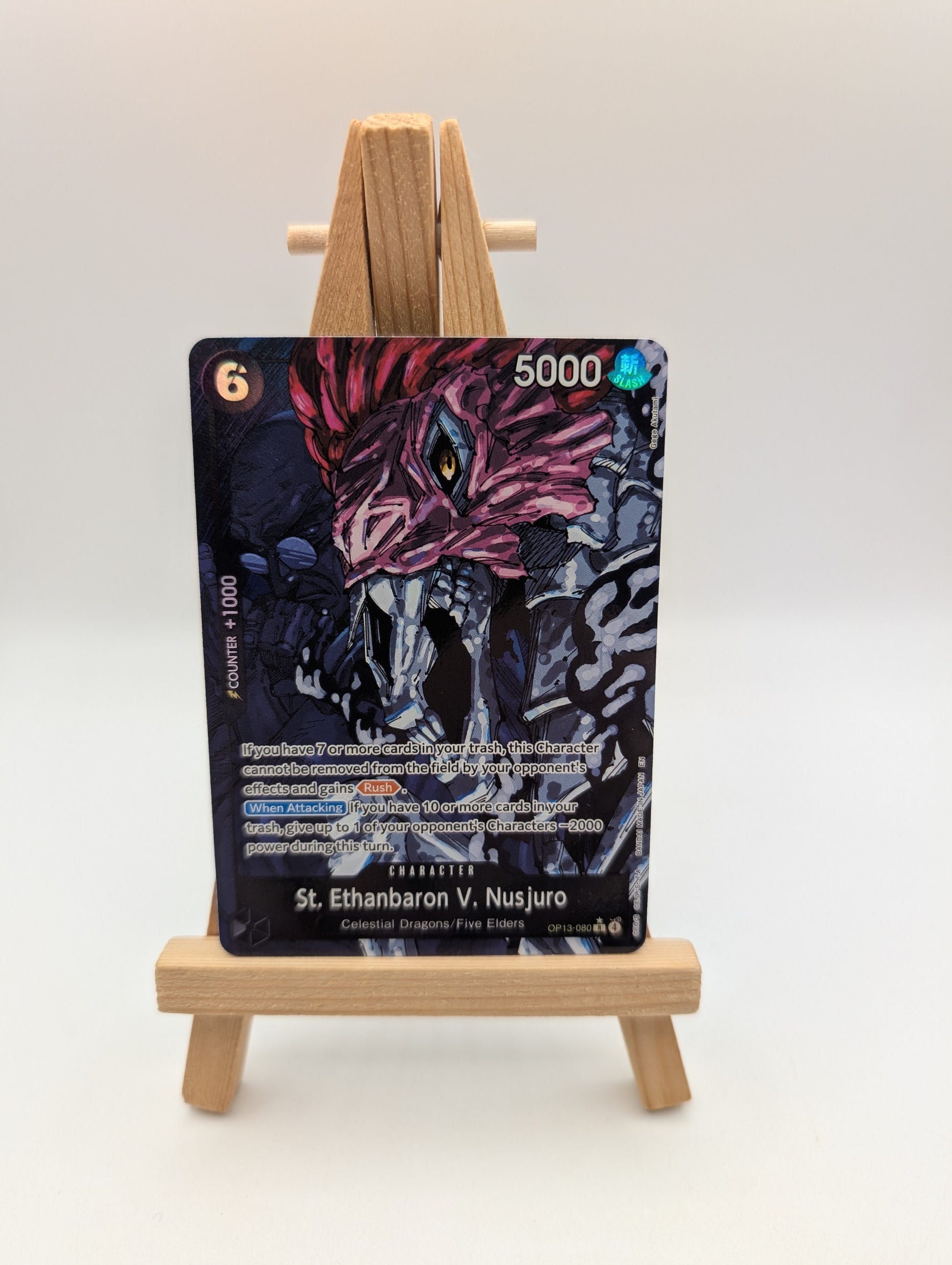 St. Ethanbaron V. Nusjuro OP13-080 R Alt Art Carrying On His Will One Piece Eng FRENLY BRICKS - Open 7 Days image 1