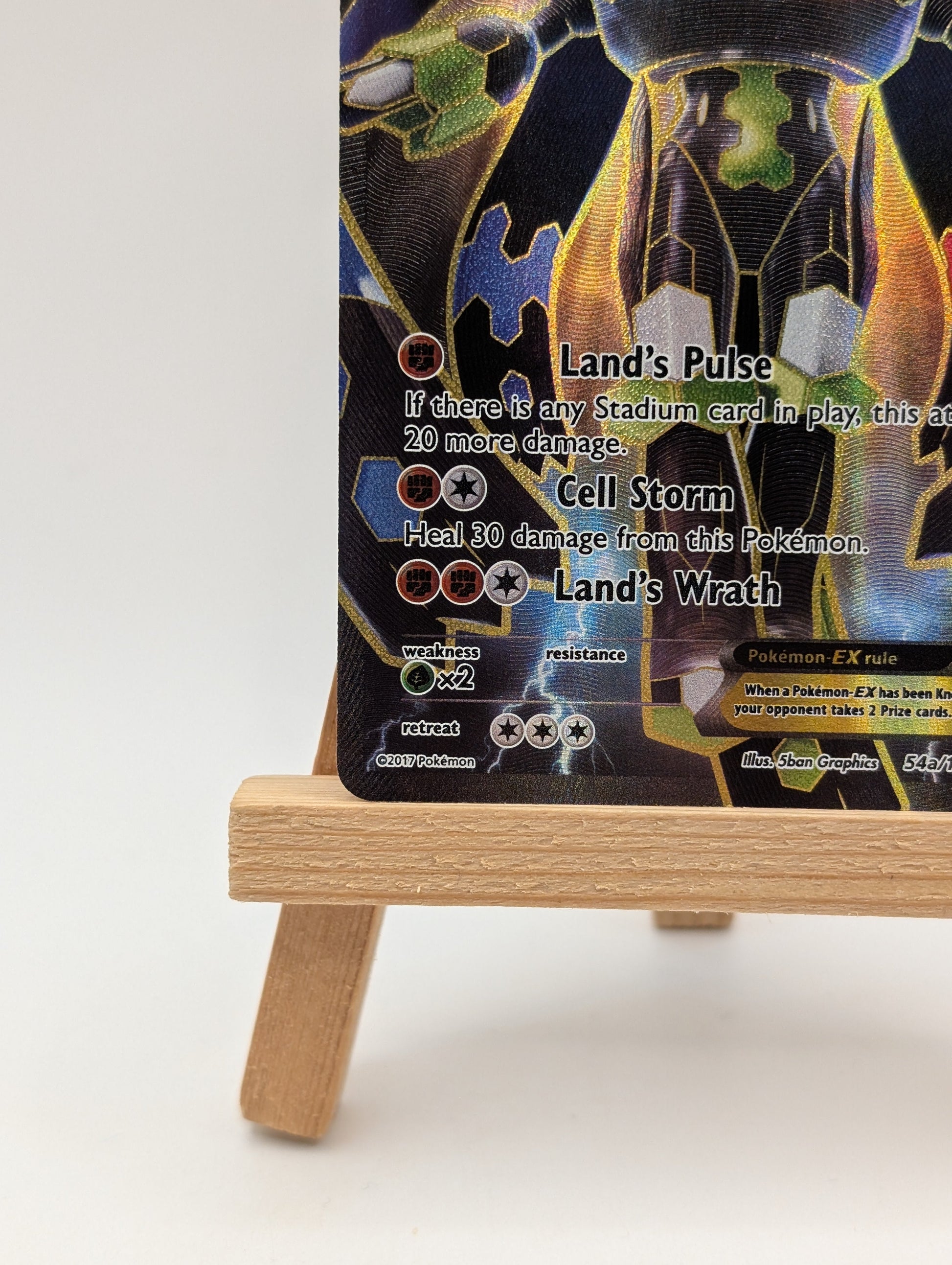 2017 Pokemon Zygarde EX - 54a/124 - Alternate Art Promos - 054a/124 - RAW FRENLY BRICKS - Open 7 Days