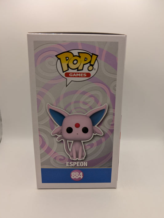 Funko POP Vinyl - Games - Pokemon - Espeon - #884 Flocked FRENLY BRICKS - Open 7 Days