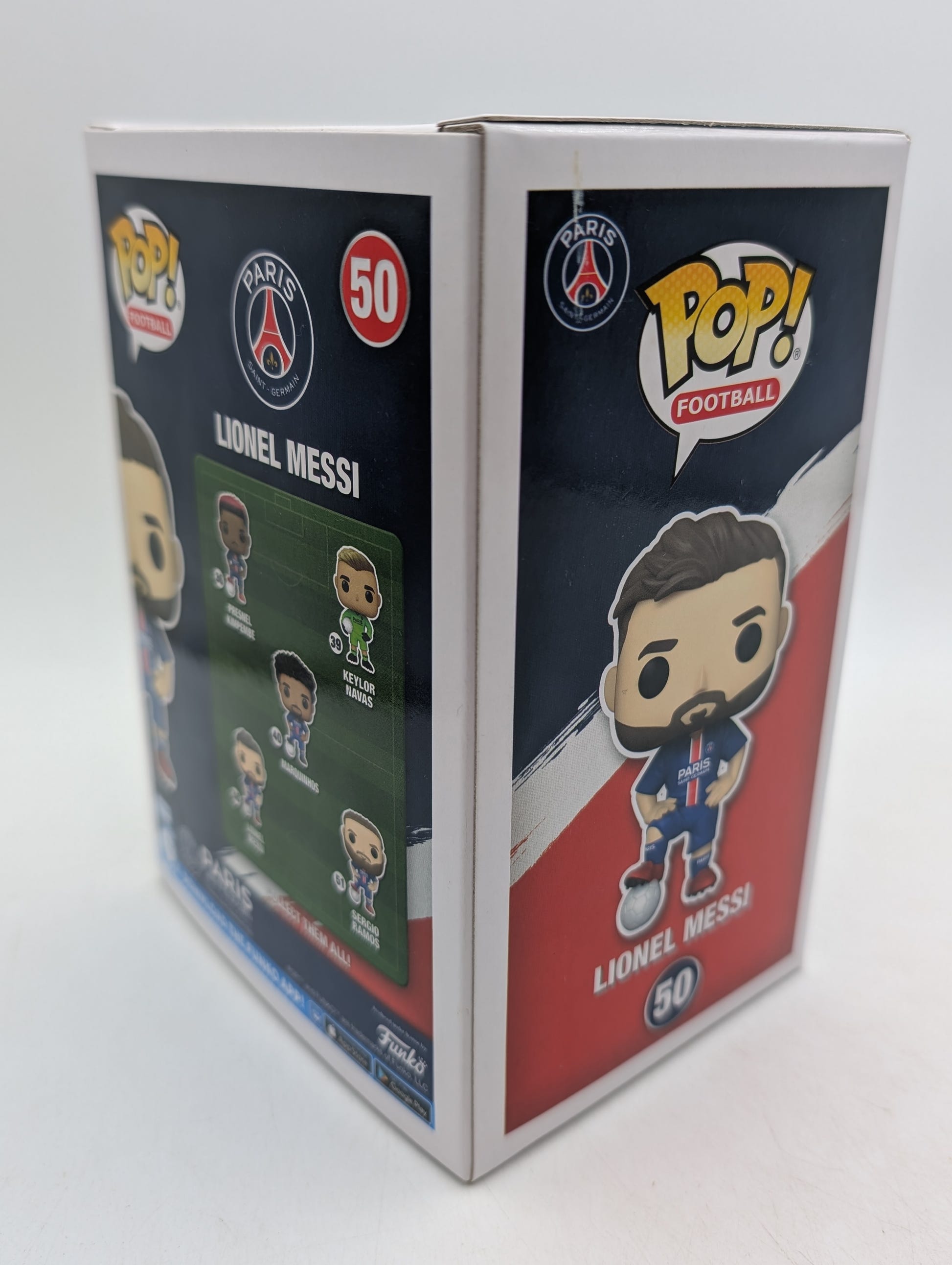 Funko Pop! Football Soccer Paris Saint-Germain - Lionel Messi Figure #50 image 4