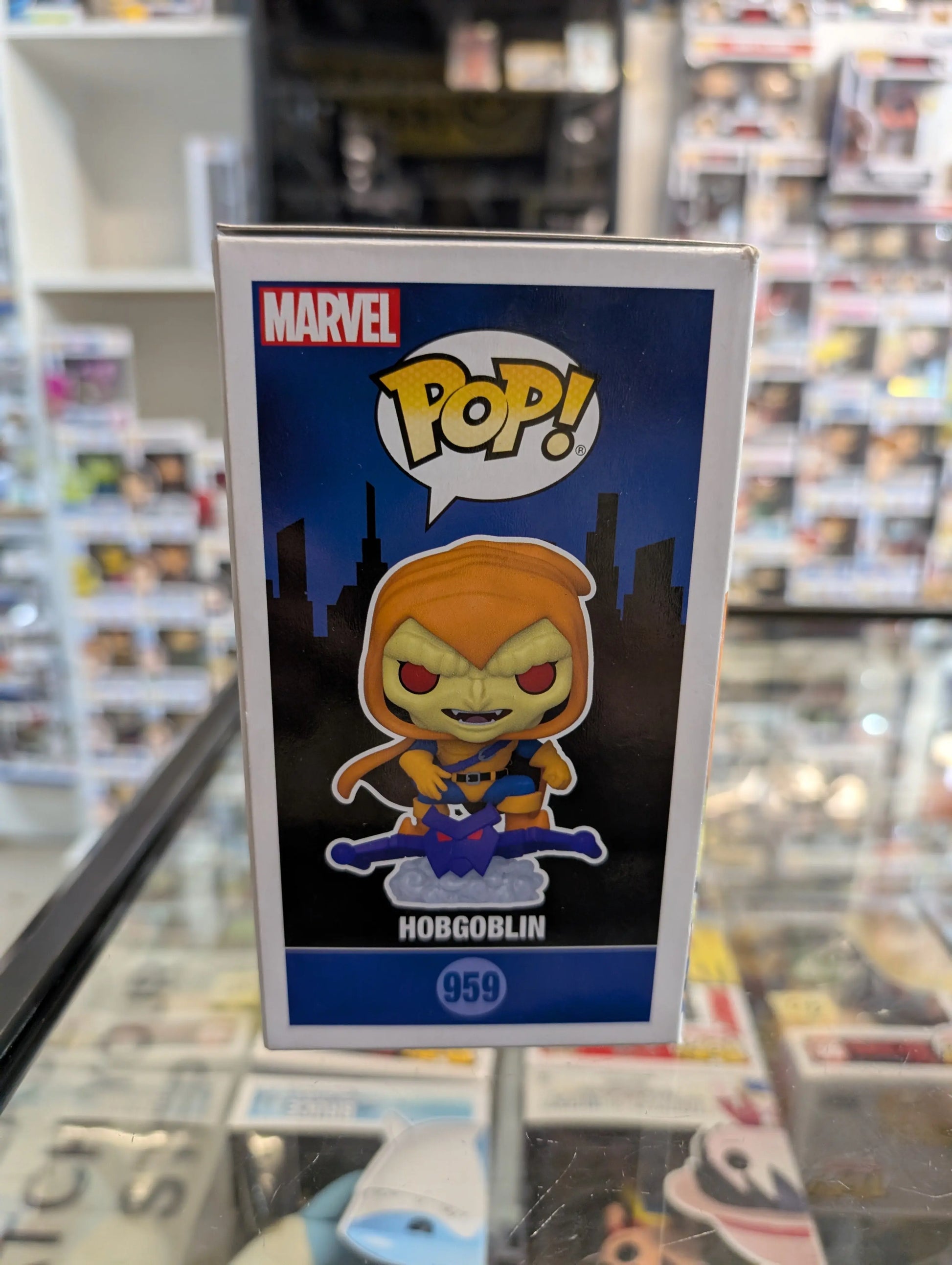 Funko Pop! Movies: Marvel: Hobgoblin Vinyl - 959 FRENLY BRICKS - Open 7 Days