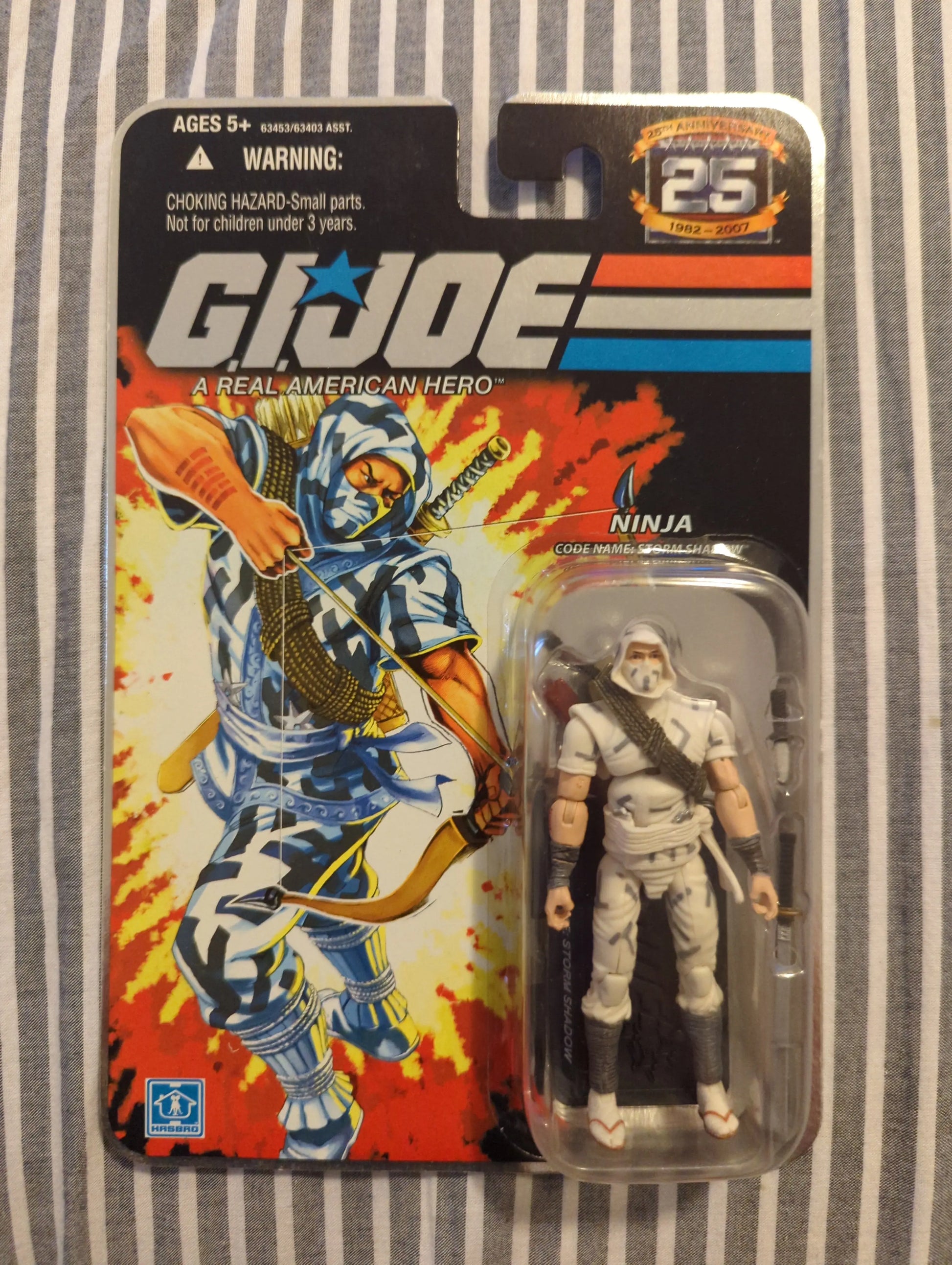 G.I Joe 25th Anniversary Comic Series: Cobra Ninja - Storm Shadow Figure MOC FRENLY BRICKS - Open 7 Days