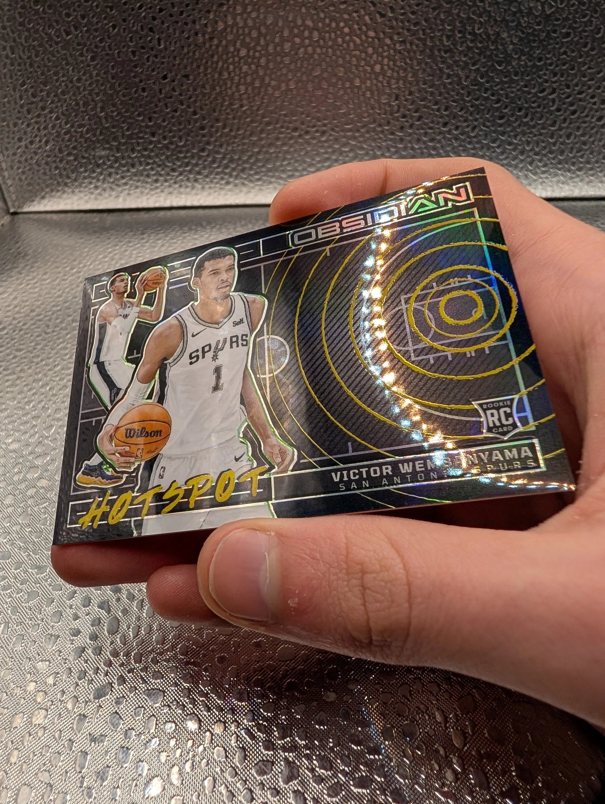 Victor Wembanyama Obsidian Hotspot RC 21/25 FRENLY BRICKS - Open 7 Days