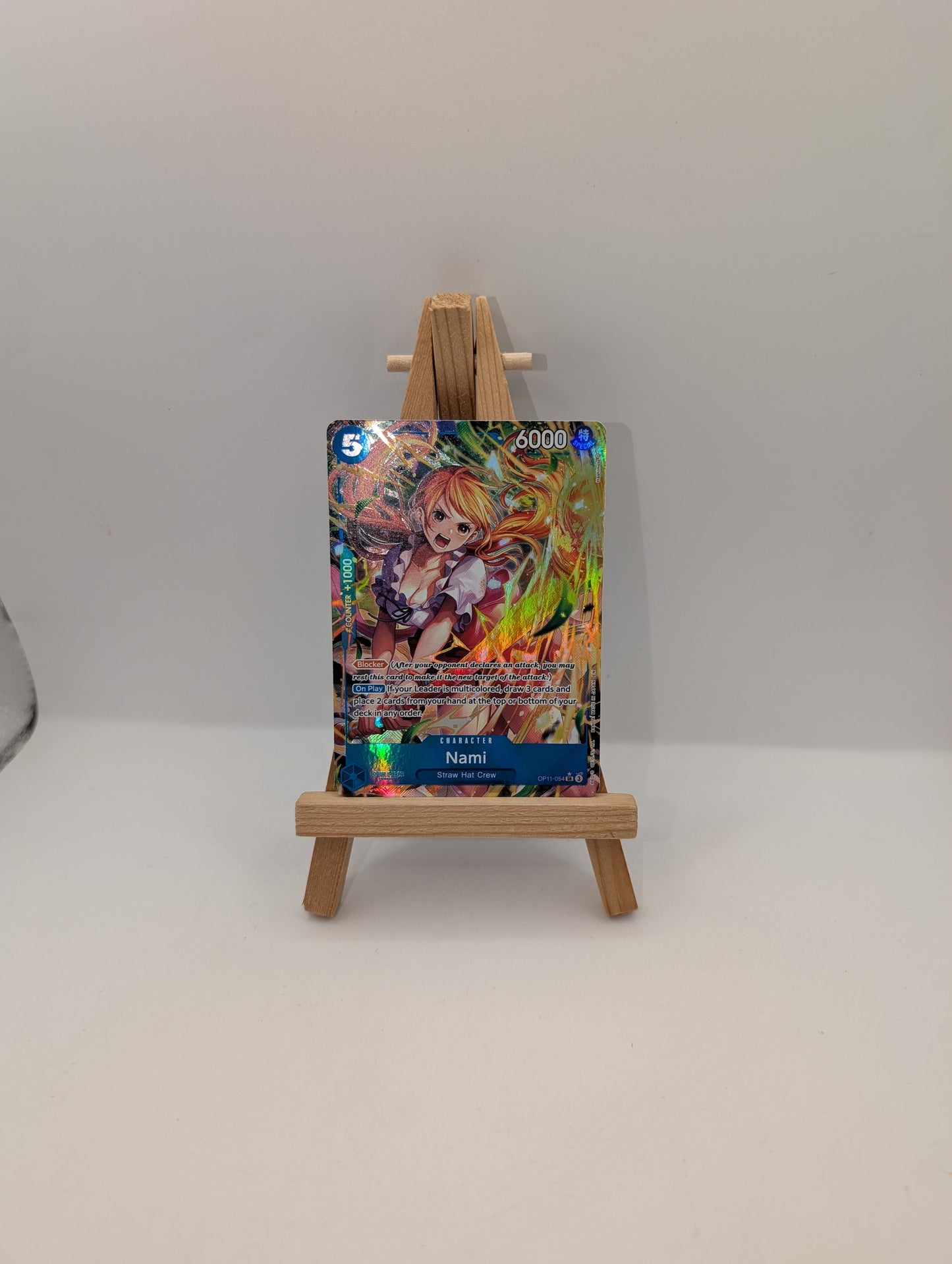 Nami OP11-054 (Alt Art) A Fist of Divine Speed One Piece Card Game English NM/m (2) FRENLY BRICKS - Open 7 Days