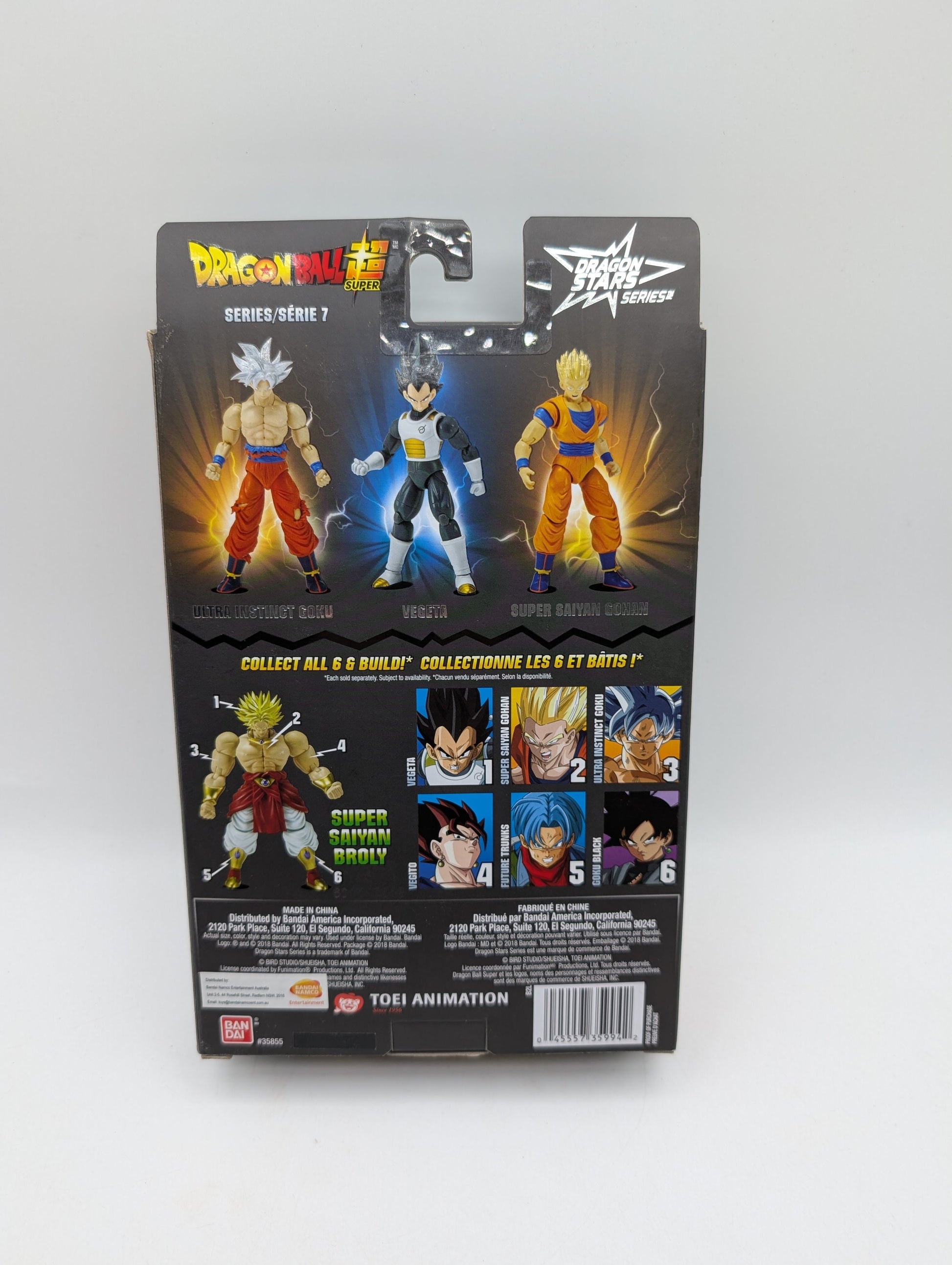 Bandai Dragon Ball Super Dragon Stars Ultra Instinct Goku Figure ex display FRENLY BRICKS - Open 7 Days