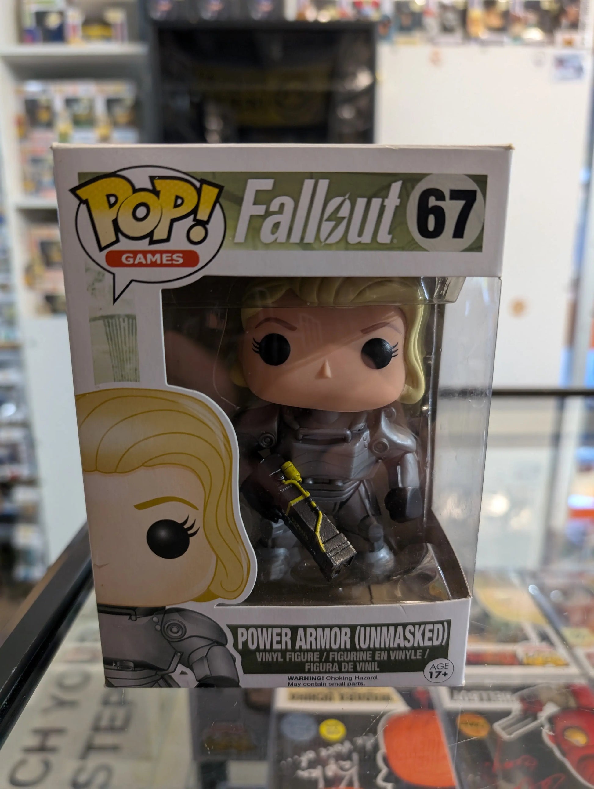 Fallout Power Armor Unmasked Funko Games #67 Pop! Vinyl Figure New FRENLY BRICKS - Open 7 Days