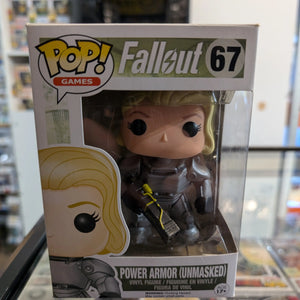 Fallout Power Armor Unmasked Funko Games #67 Pop! Vinyl Figure New FRENLY BRICKS - Open 7 Days