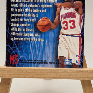 1995-96 Skybox Premium Grant Hill Meltdown Lenticular #NNO 76ers FRENLY BRICKS - Open 7 Days