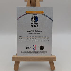 2025-26 Topps Finest COOPER FLAGG Common Rookie Oil Spill #1 FRENLY BRICKS - Open 7 Days