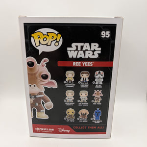 Funko Pop! Star Wars Ree Yees #95 2016 FRENLY BRICKS - Open 7 Days
