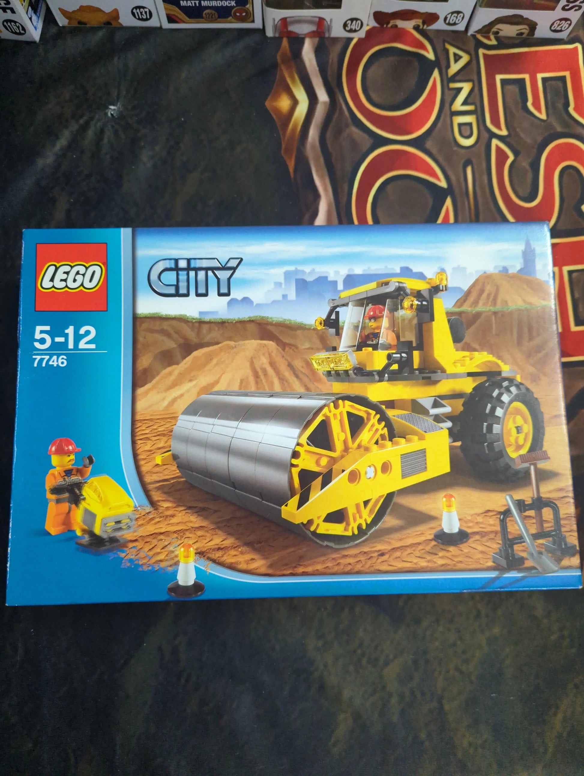 LEGO City 7746 Single-Drum Roller Set 2009 FRENLY BRICKS - Open 7 Days