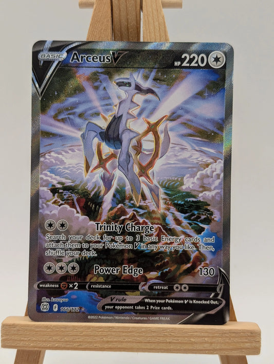 Arceus V 166/172 [Brilliant Stars] Alternate Art Pokemon FRENLY BRICKS - Open 7 Days