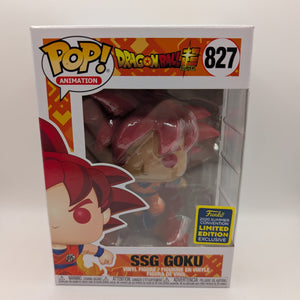 Funko POP! Animation DragonBall Super - SSG Goku #827 - 2020 Summer Convention FRENLY BRICKS - Open 7 Days