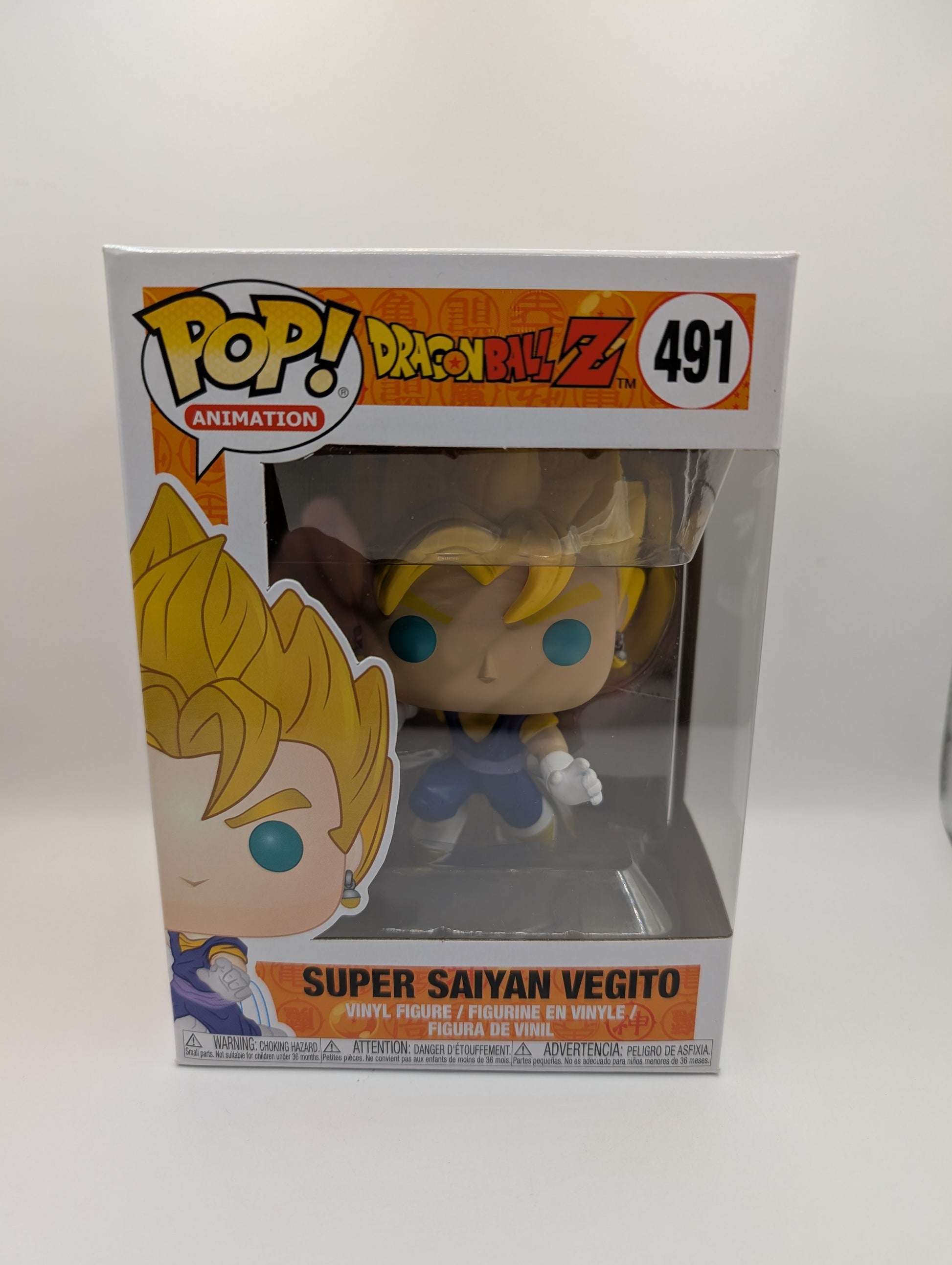 Funko POP Animation Dragonball Z Super Saiyan Vegito #491 Vinyl Figure FRENLY BRICKS - Open 7 Days