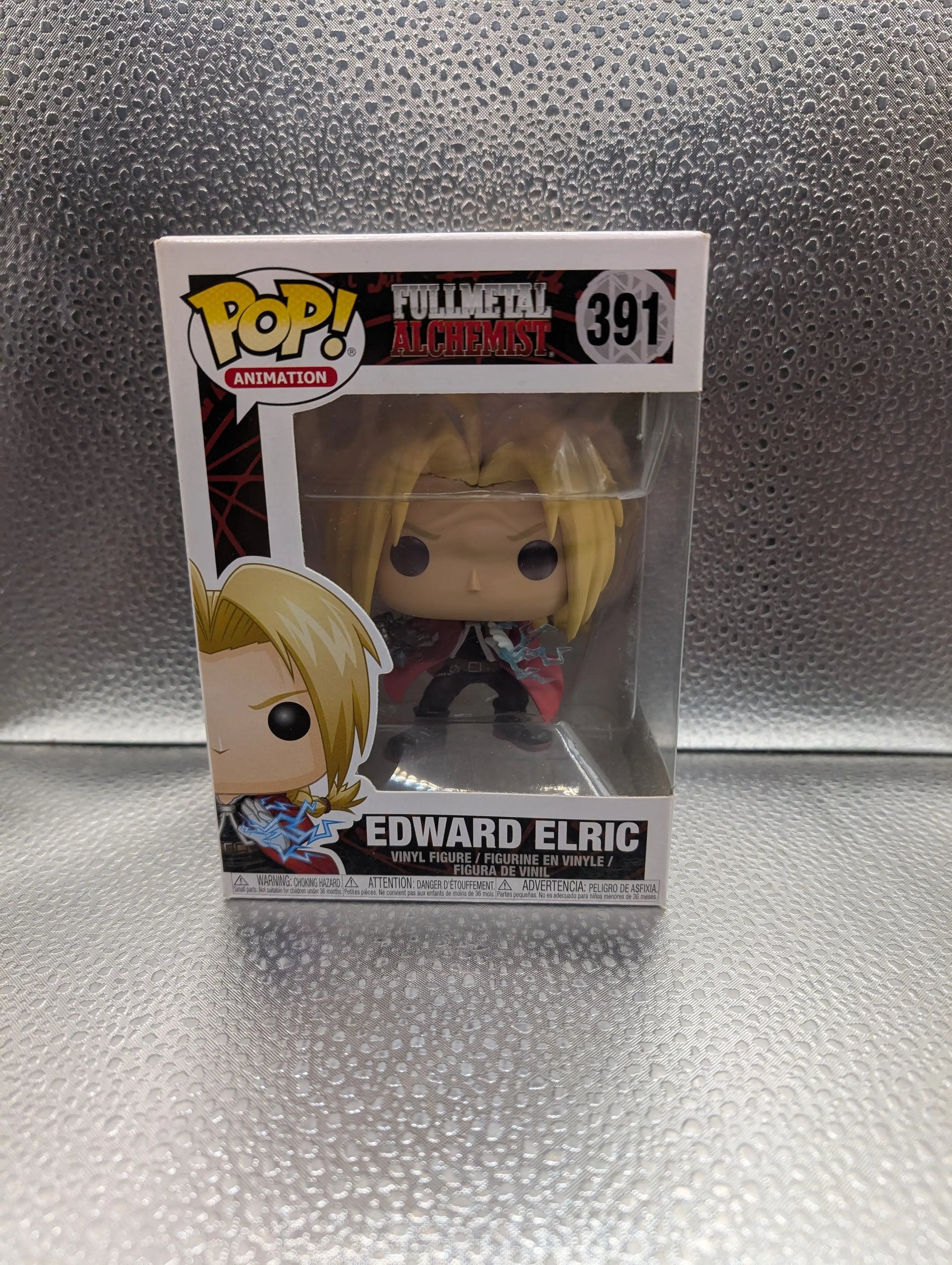 FUNKO Pop Vinyl Edward Fullmetal Alchemist Eleic #391 FRENLY BRICKS - Open 7 Days