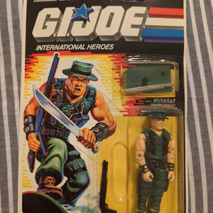 Rare 2003 Funskool India Gijoe Muskrat Sealed MOC FRENLY BRICKS - Open 7 Days