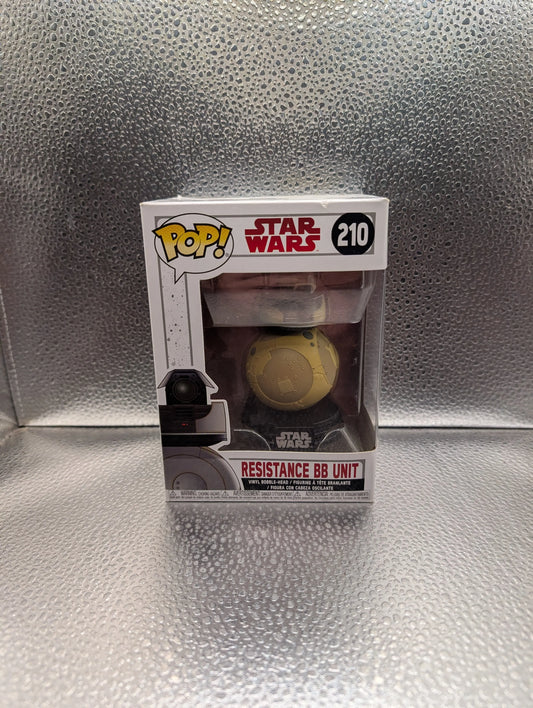 FUNKO Pop Vinyl Resistance BB Unit Star Wars #210 FRENLY BRICKS - Open 7 Days