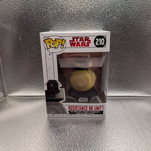 FUNKO Pop Vinyl Resistance BB Unit Star Wars #210 FRENLY BRICKS - Open 7 Days