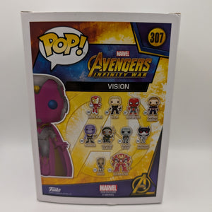 VISION 307 AVENGERS Funko Pop Vinyl New FRENLY BRICKS - Open 7 Days