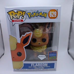 Flareon Diamond Wondrous Convention 2021 - Pokémon POP! Vinyl - No. 629 FRENLY BRICKS - Open 7 Days