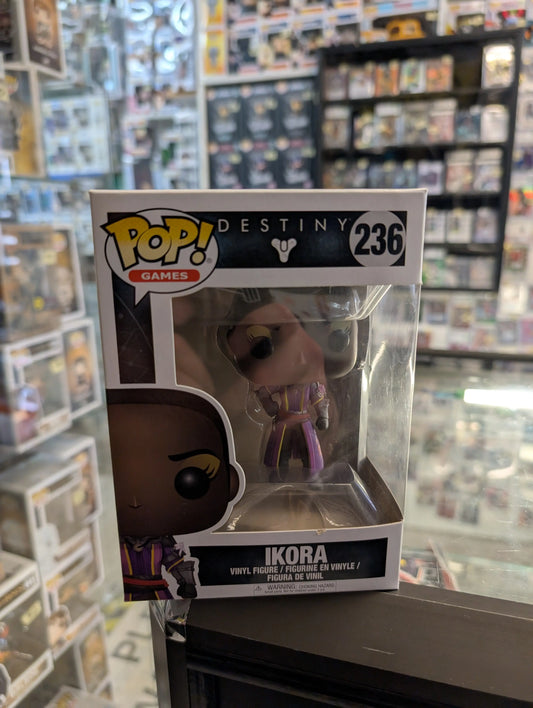 Ikora Pop 236 - Games - Destiny Funko Pop! 2017 Vaulted FRENLY BRICKS - Open 7 Days