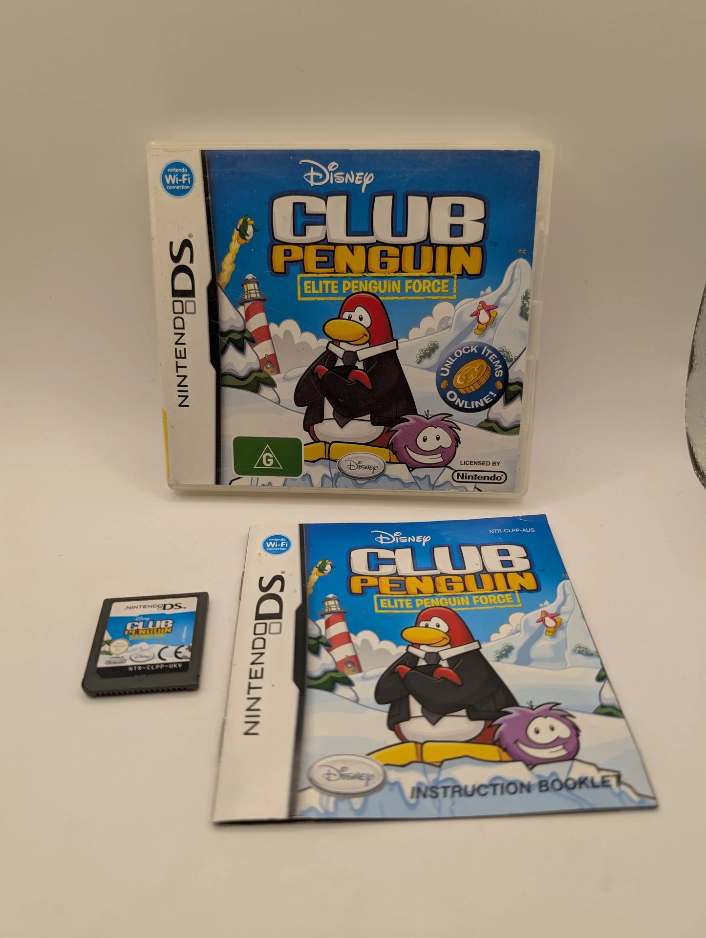 Disney Club Penguin Elite Penguin Force Nintendo DS Video Game FRENLY BRICKS - Open 7 Days